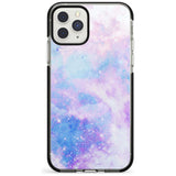 Light Blue Galaxy Pattern Design Black Impact Phone Case for iPhone 11 Pro Max