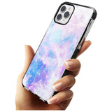 Light Blue Galaxy Pattern Design Black Impact Phone Case for iPhone 11 Pro Max