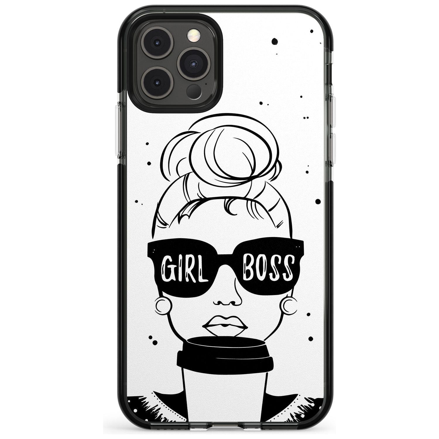 Girl Boss Black Impact Phone Case for iPhone 11