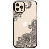 Black Henna Botanicals Black Impact Phone Case for iPhone 11