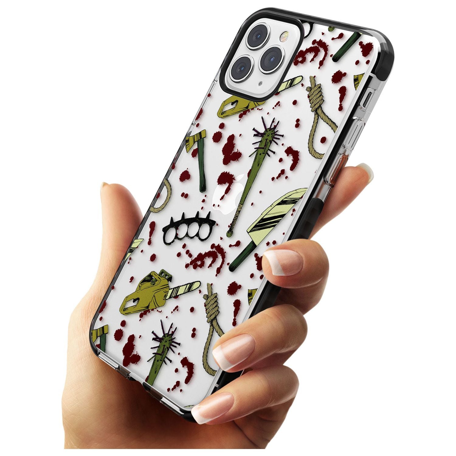 Movie Massacre Black Impact Phone Case for iPhone 11