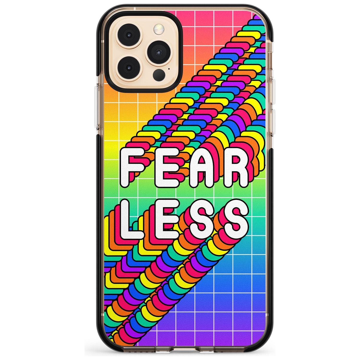 Fearless Black Impact Phone Case for iPhone 11