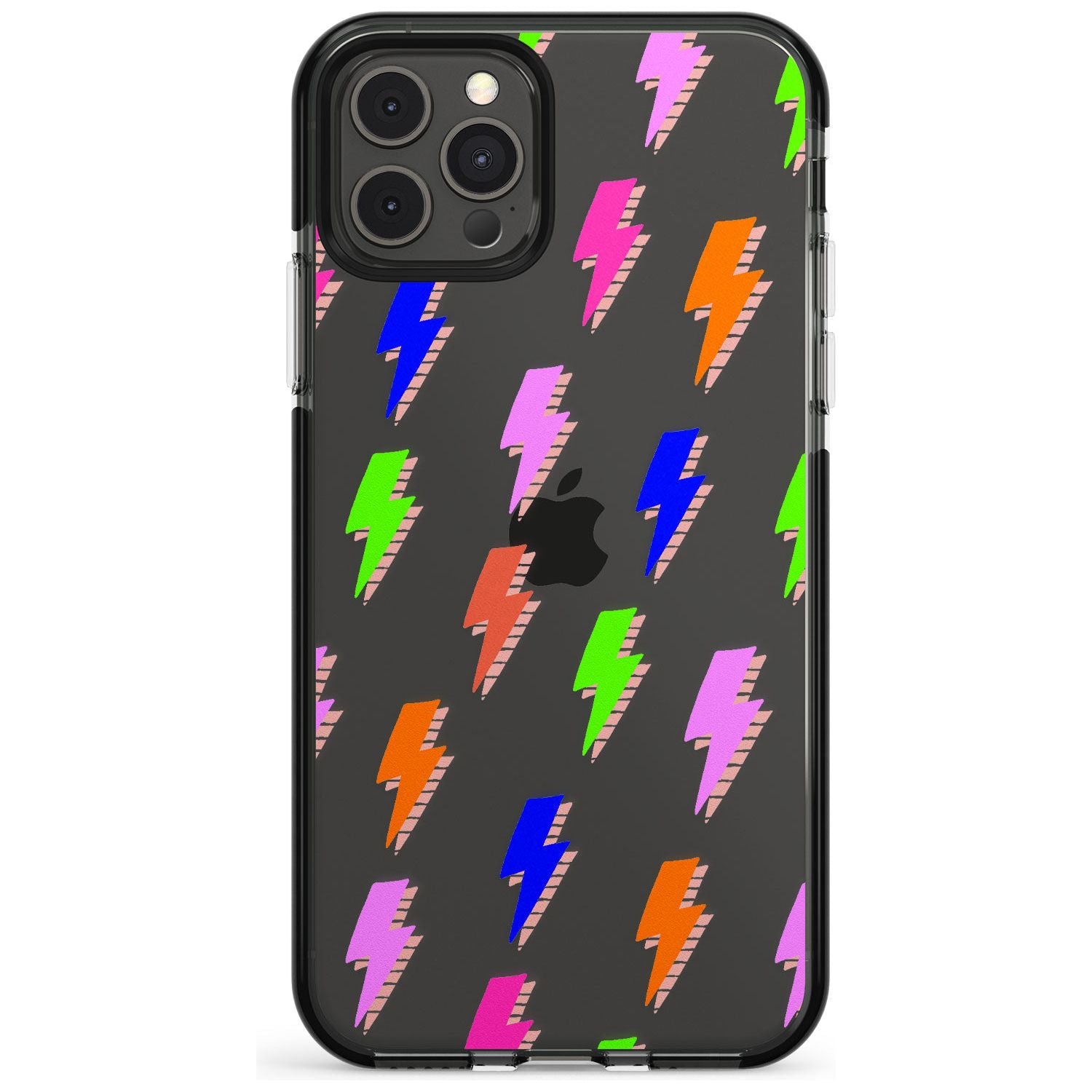 Rainbow Pop Lightning Pink Fade Impact Phone Case for iPhone 11