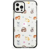 Cats with Toys - Clear Pink Fade Impact Phone Case for iPhone 11