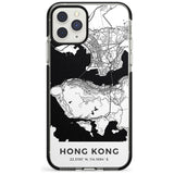 Map of Hong Kong Black Impact Phone Case for iPhone 11 Pro Max