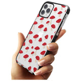 Magical Mushrooms Pattern Black Impact Phone Case for iPhone 11