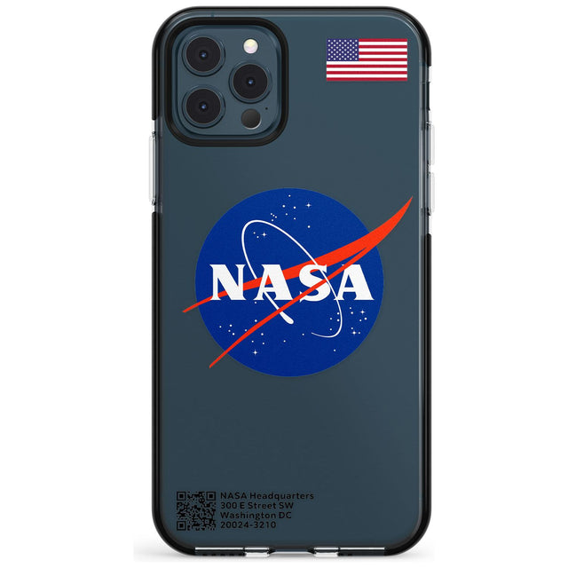 NASA Meatball Black Impact Phone Case for iPhone 11