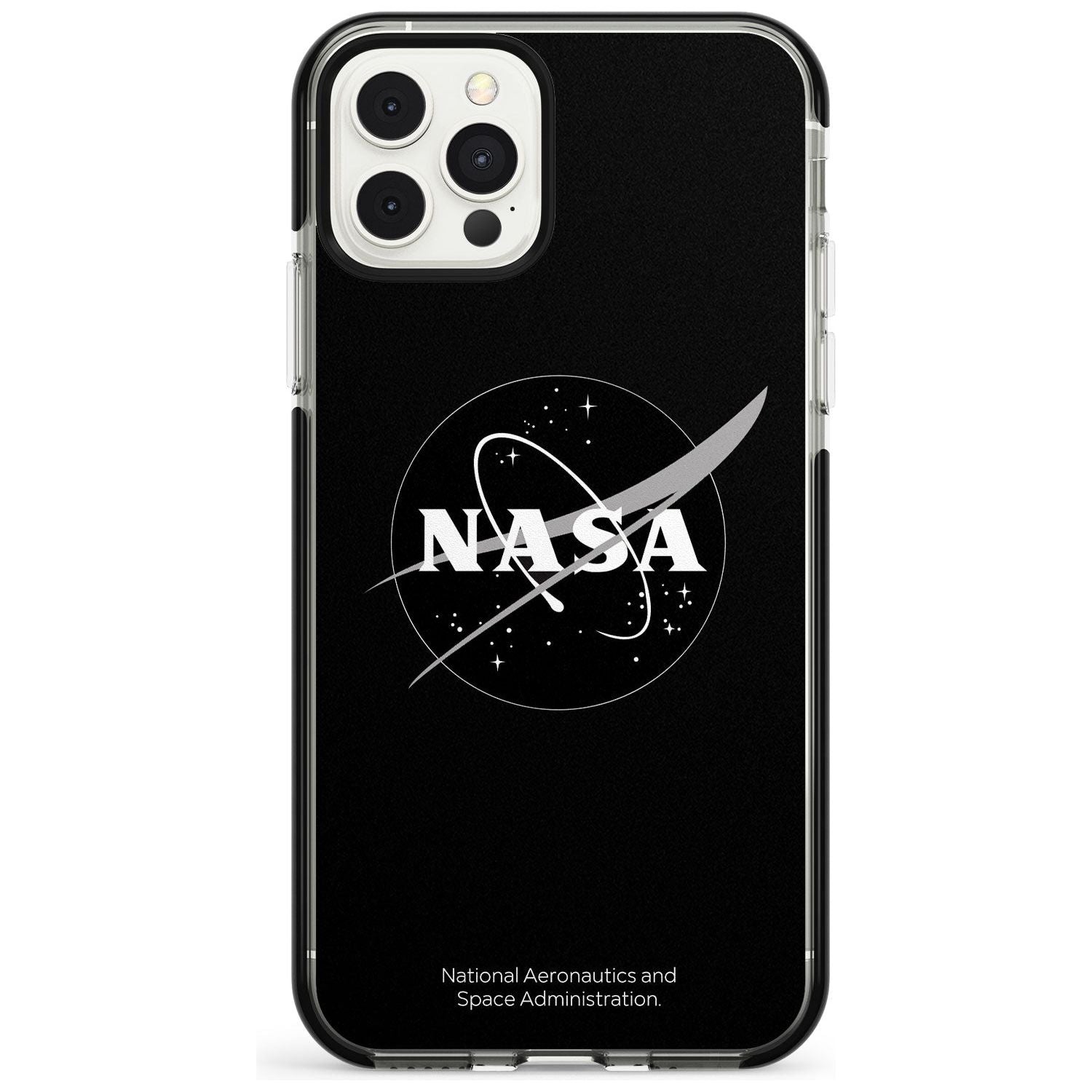 Dark NASA Meatball Black Impact Phone Case for iPhone 11