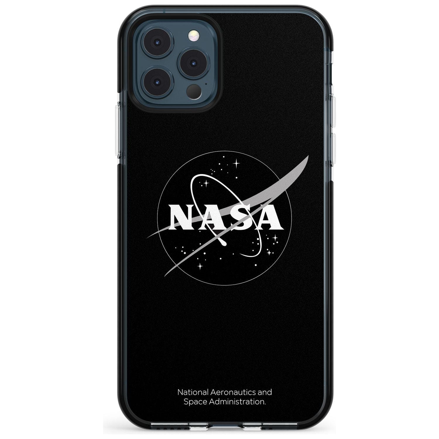 Dark NASA Meatball Black Impact Phone Case for iPhone 11