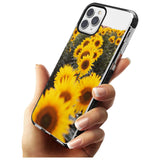 Sunflower Field Photograph Black Impact Phone Case for iPhone 11 Pro Max