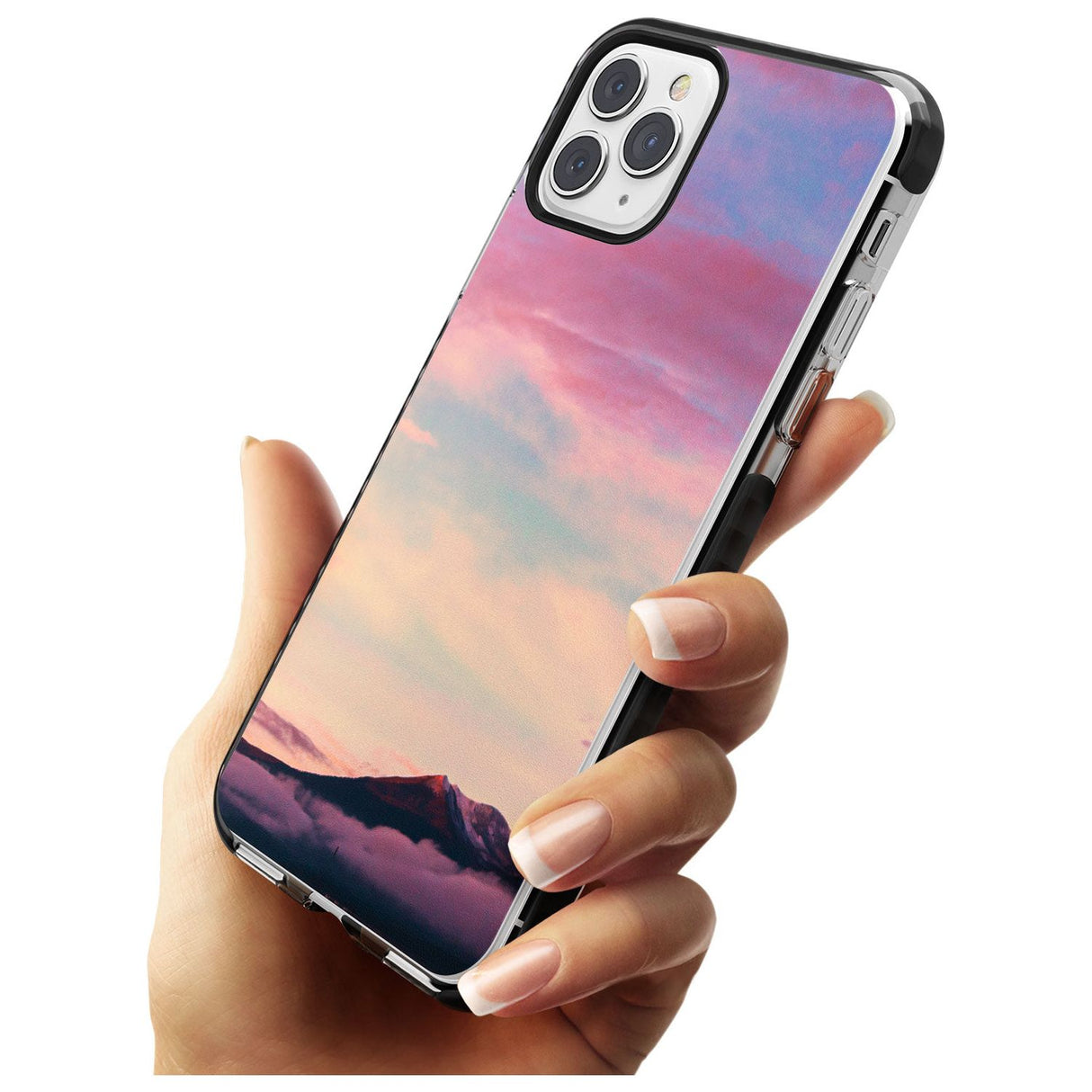 Cloudy Sunset Photograph Black Impact Phone Case for iPhone 11 Pro Max