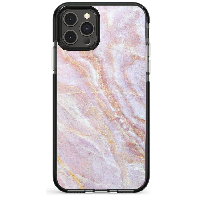 Soft Pink & Yellow Onyx Marble Texture Pink Fade Impact Phone Case for iPhone 11