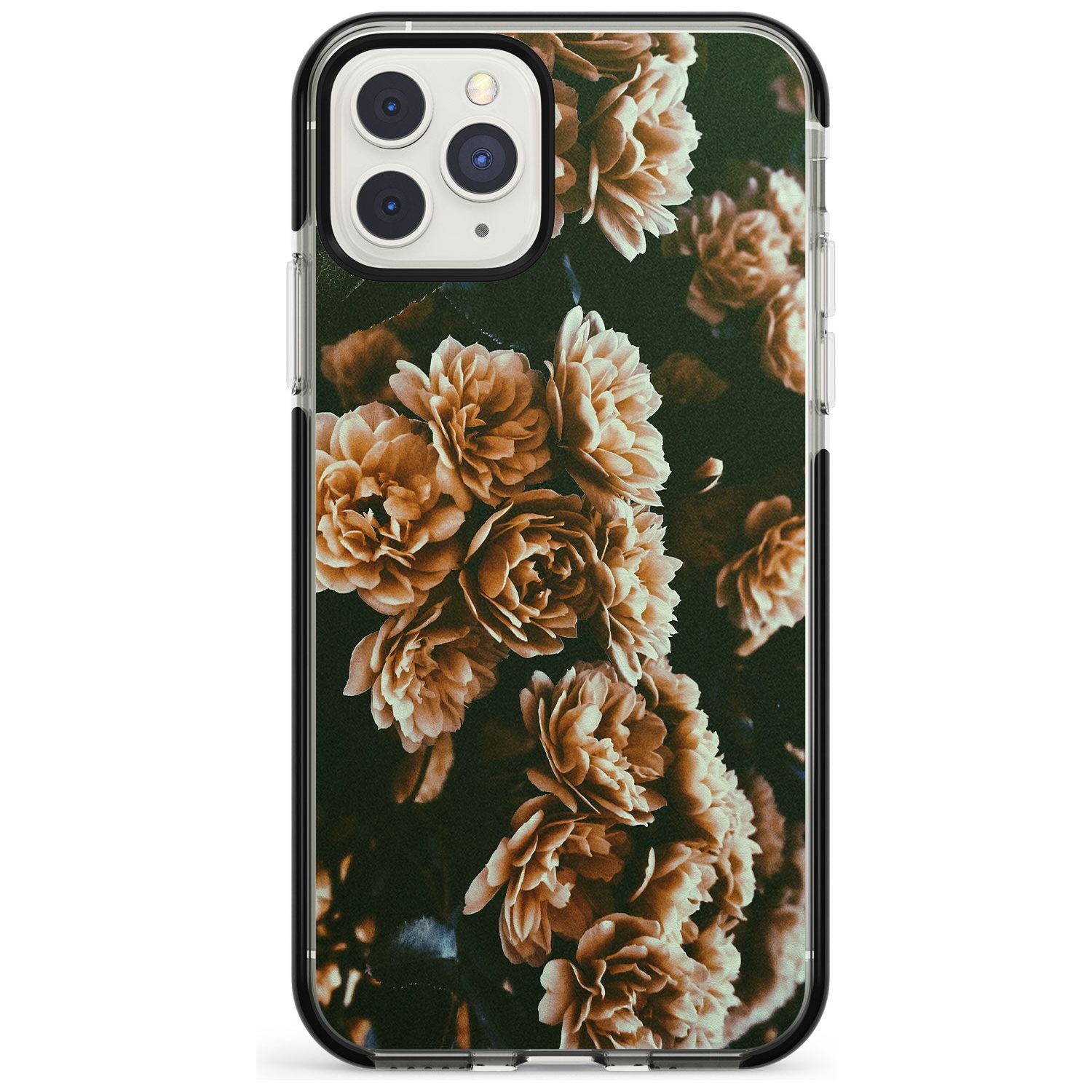 White Peonies - Real Floral Photographs Black Impact Phone Case for iPhone 11 Pro Max