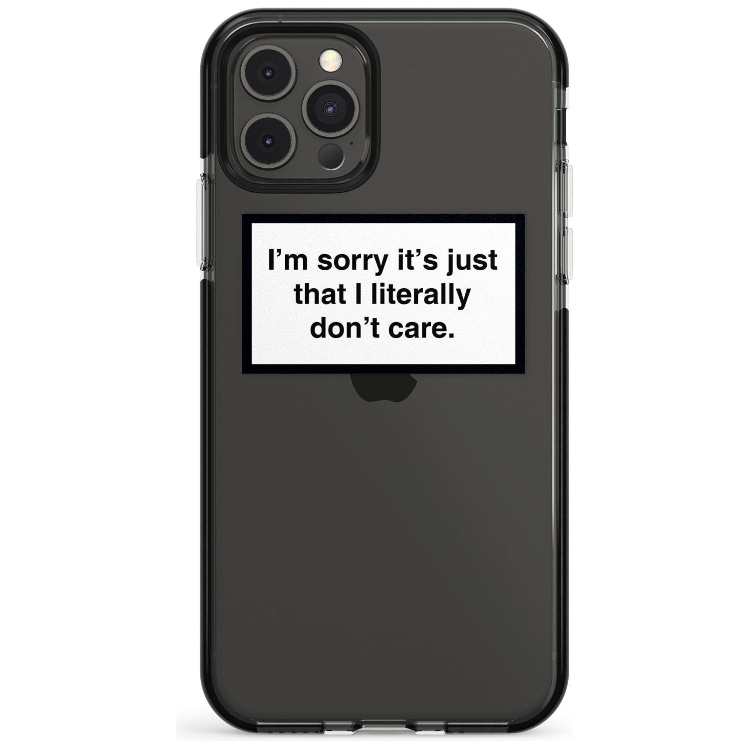 I'm sorry it's just that I literally don't care Pink Fade Impact Phone Case for iPhone 11