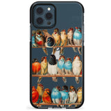 A Perch of Birds Black Impact Phone Case for iPhone 11