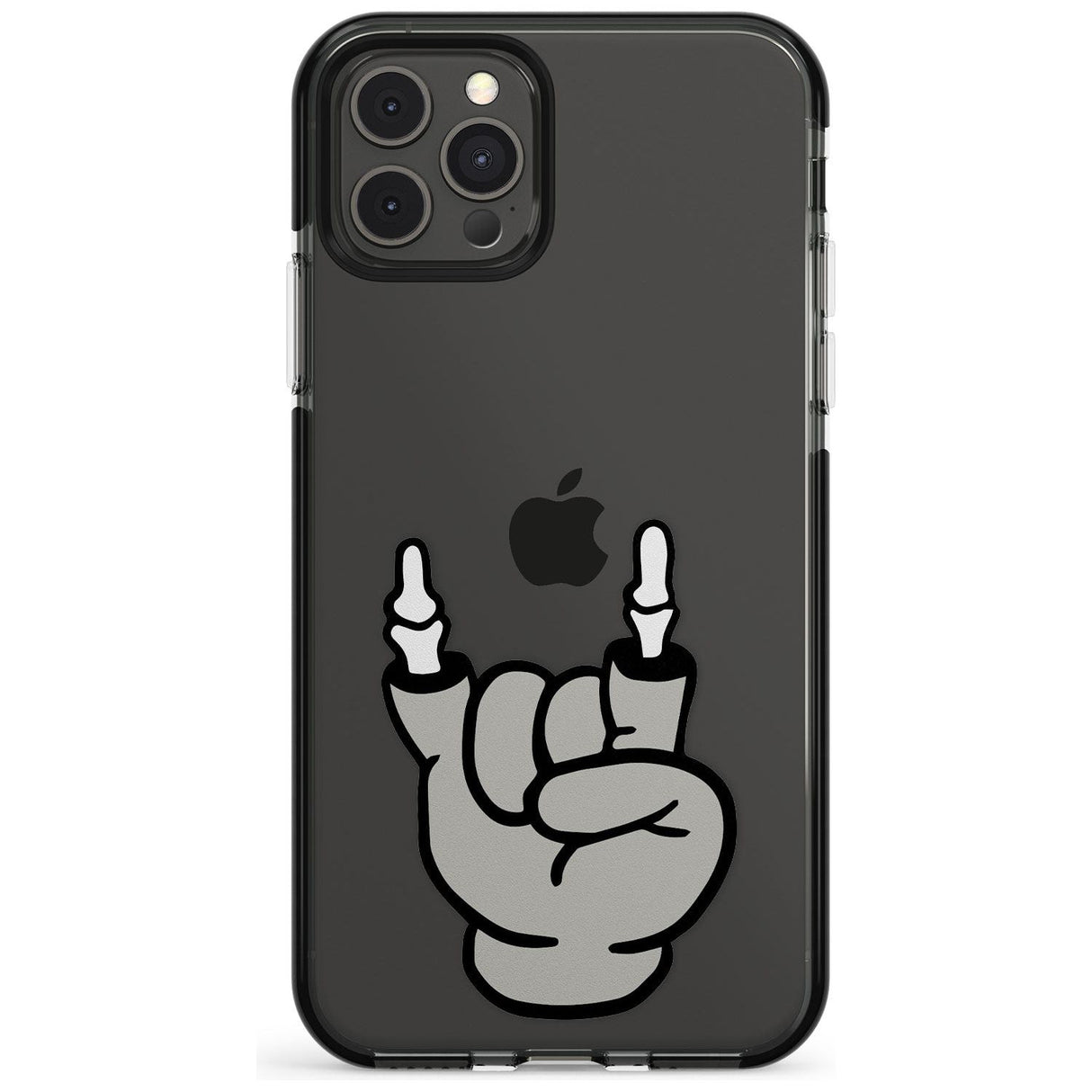 Rock 'til you drop Black Impact Phone Case for iPhone 11