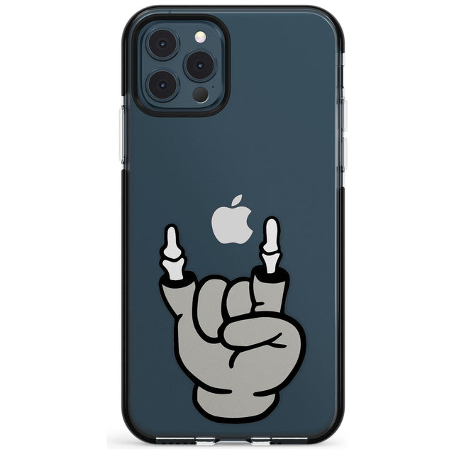 Rock 'til you drop Black Impact Phone Case for iPhone 11