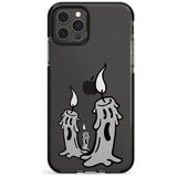 Candle Lit Black Impact Phone Case for iPhone 11