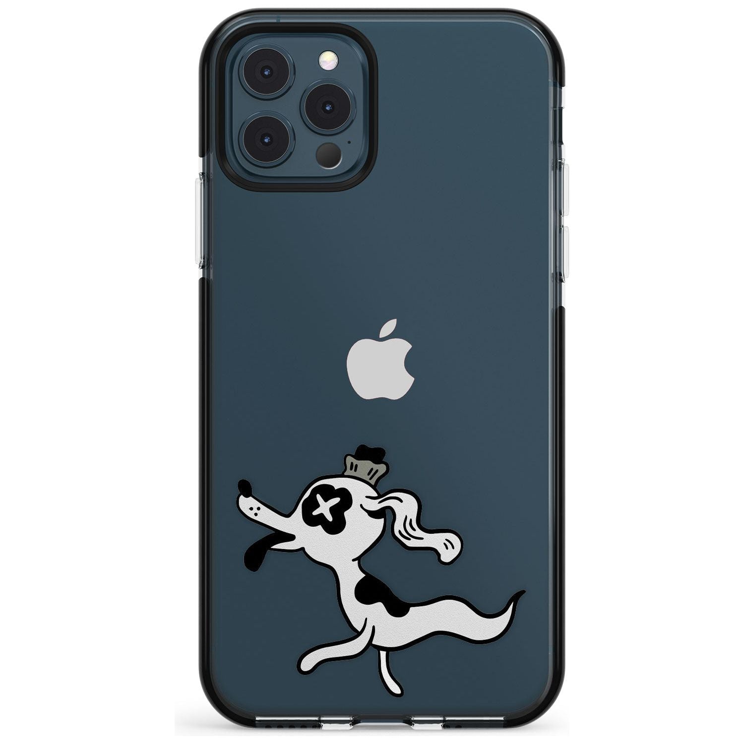 Dog Spirit Black Impact Phone Case for iPhone 11