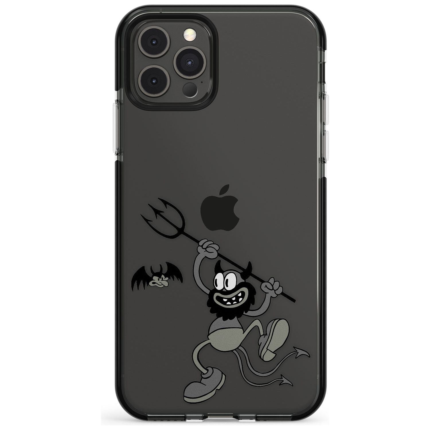 Dancing Devil Black Impact Phone Case for iPhone 11