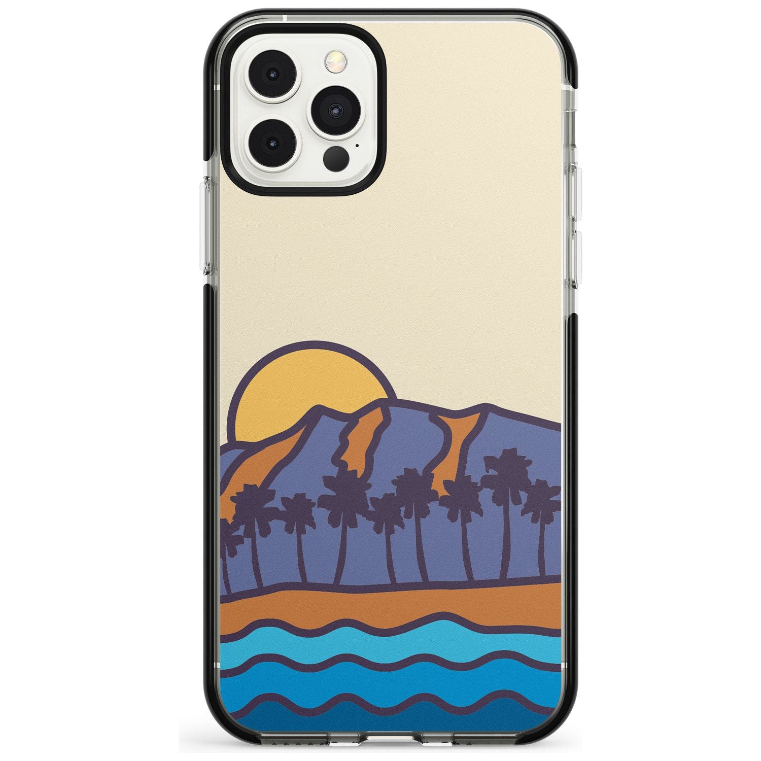 South Sunset Pink Fade Impact Phone Case for iPhone 11