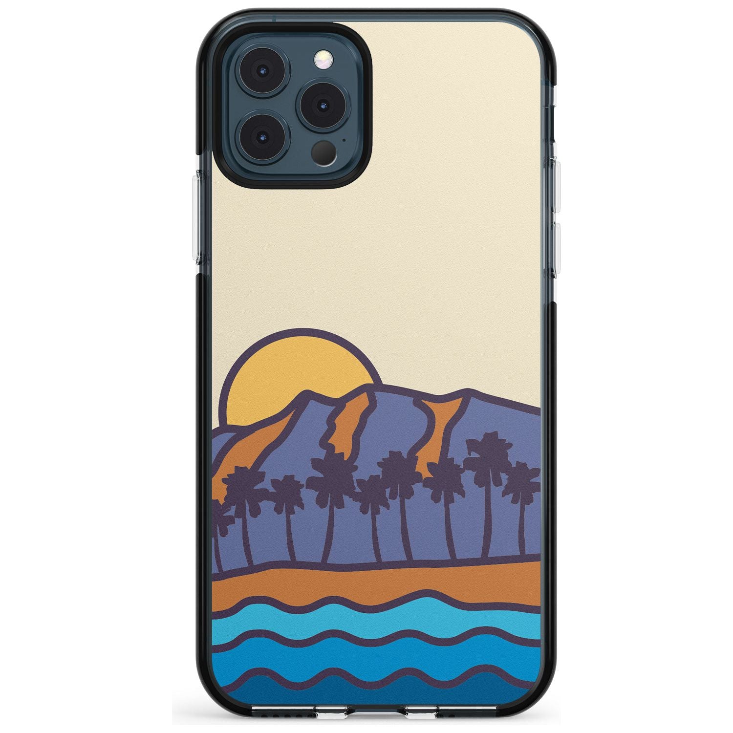 South Sunset Pink Fade Impact Phone Case for iPhone 11