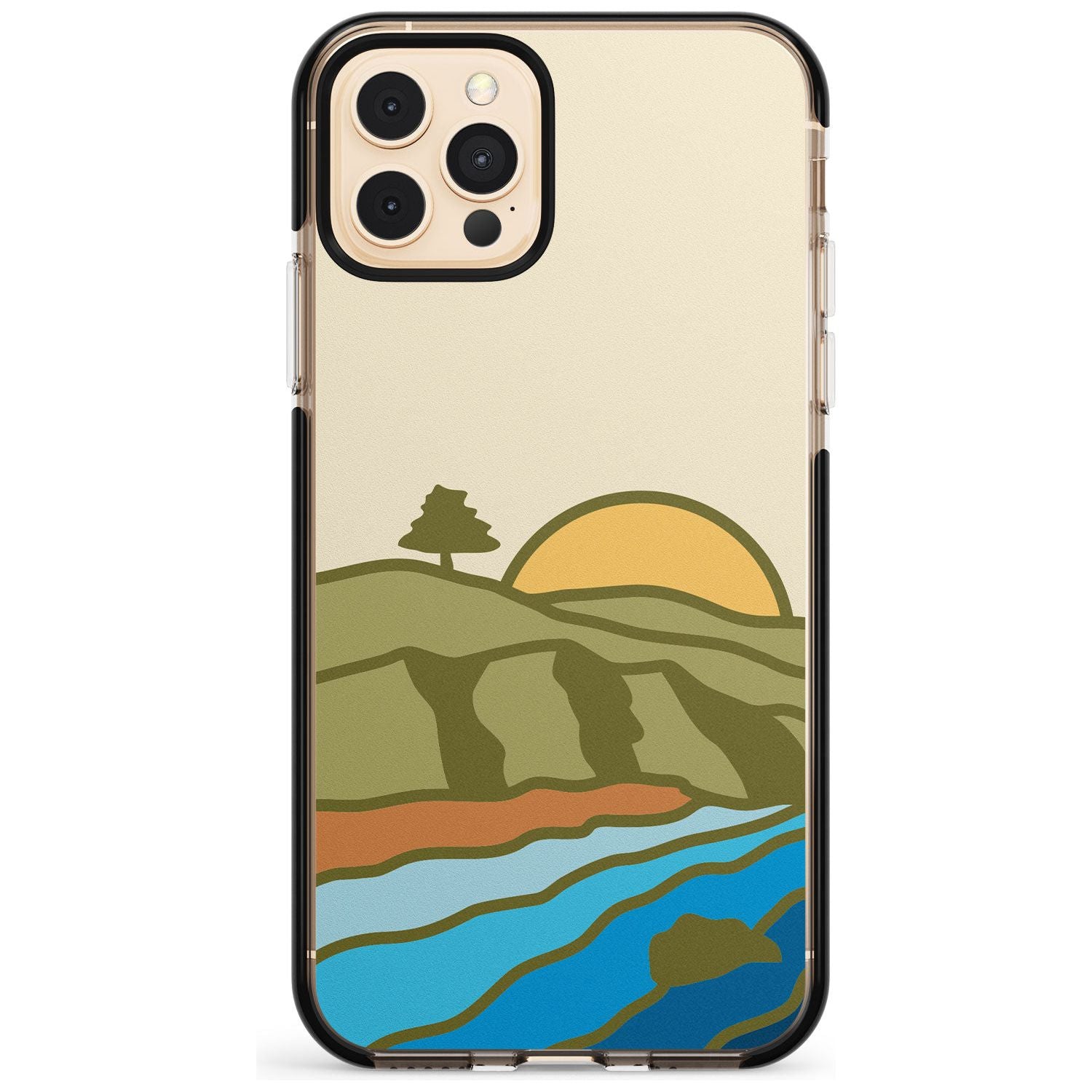North Sunset Pink Fade Impact Phone Case for iPhone 11