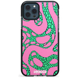 Alien Glow Pink Fade Impact Phone Case for iPhone 11