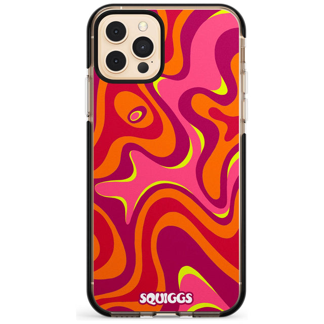 Hot Lava Pink Fade Impact Phone Case for iPhone 11
