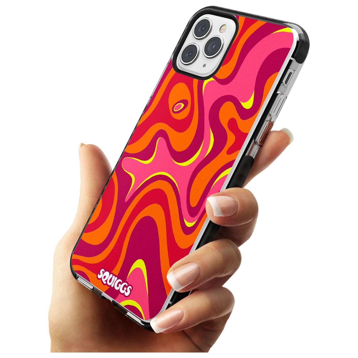Hot Lava Pink Fade Impact Phone Case for iPhone 11