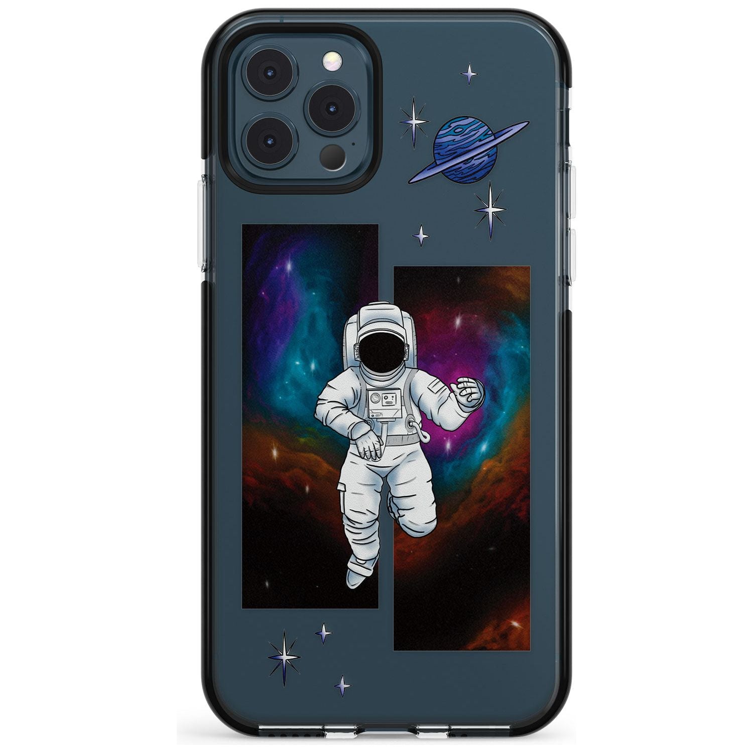 ESCAPE THE NEBULA Pink Fade Impact Phone Case for iPhone 11