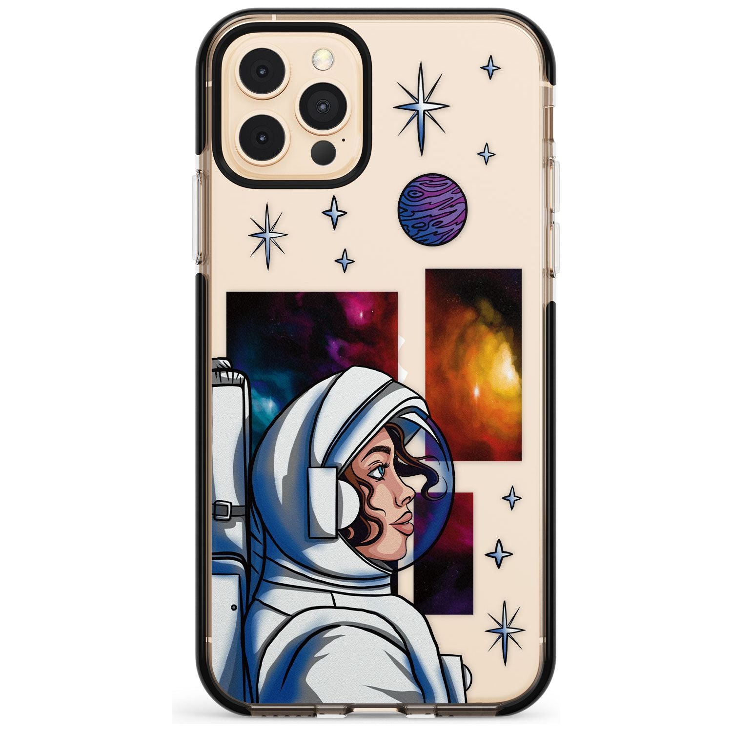 COSMIC AMBITION Pink Fade Impact Phone Case for iPhone 11