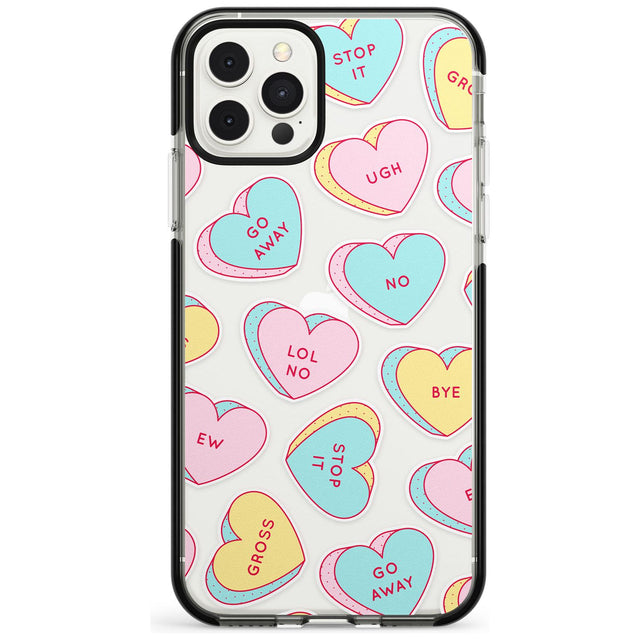Sarcastic Love Hearts Pink Fade Impact Phone Case for iPhone 11