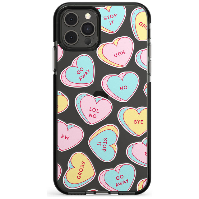 Sarcastic Love Hearts Pink Fade Impact Phone Case for iPhone 11