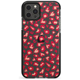 Heart Leopard Print Pink Fade Impact Phone Case for iPhone 11