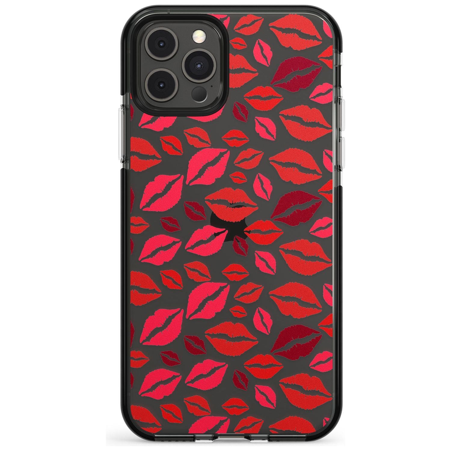 Lips Pattern Pink Fade Impact Phone Case for iPhone 11