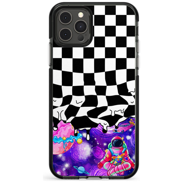 Washed Out Black Impact Phone Case for iPhone 11