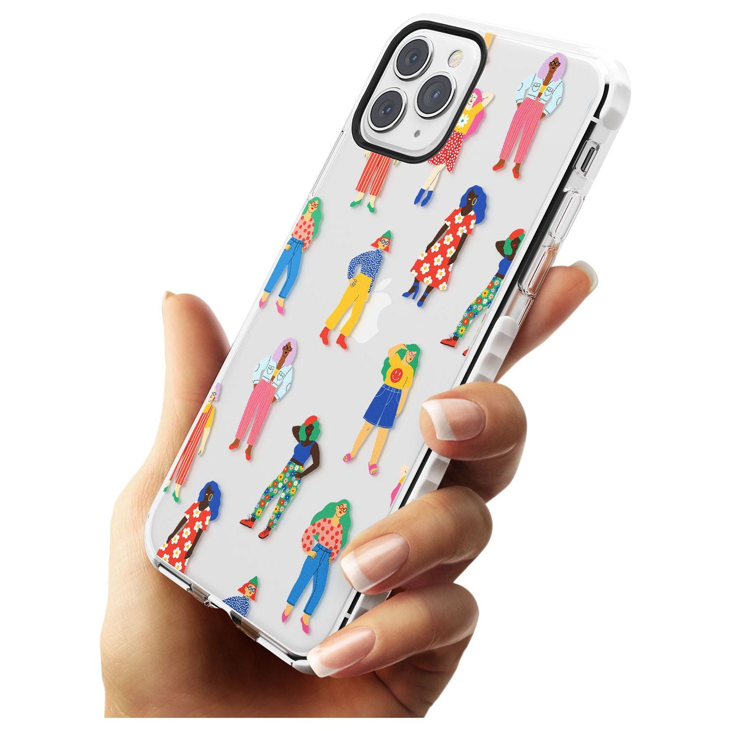 Girls Pattern Impact Phone Case for iPhone 11 Pro Max