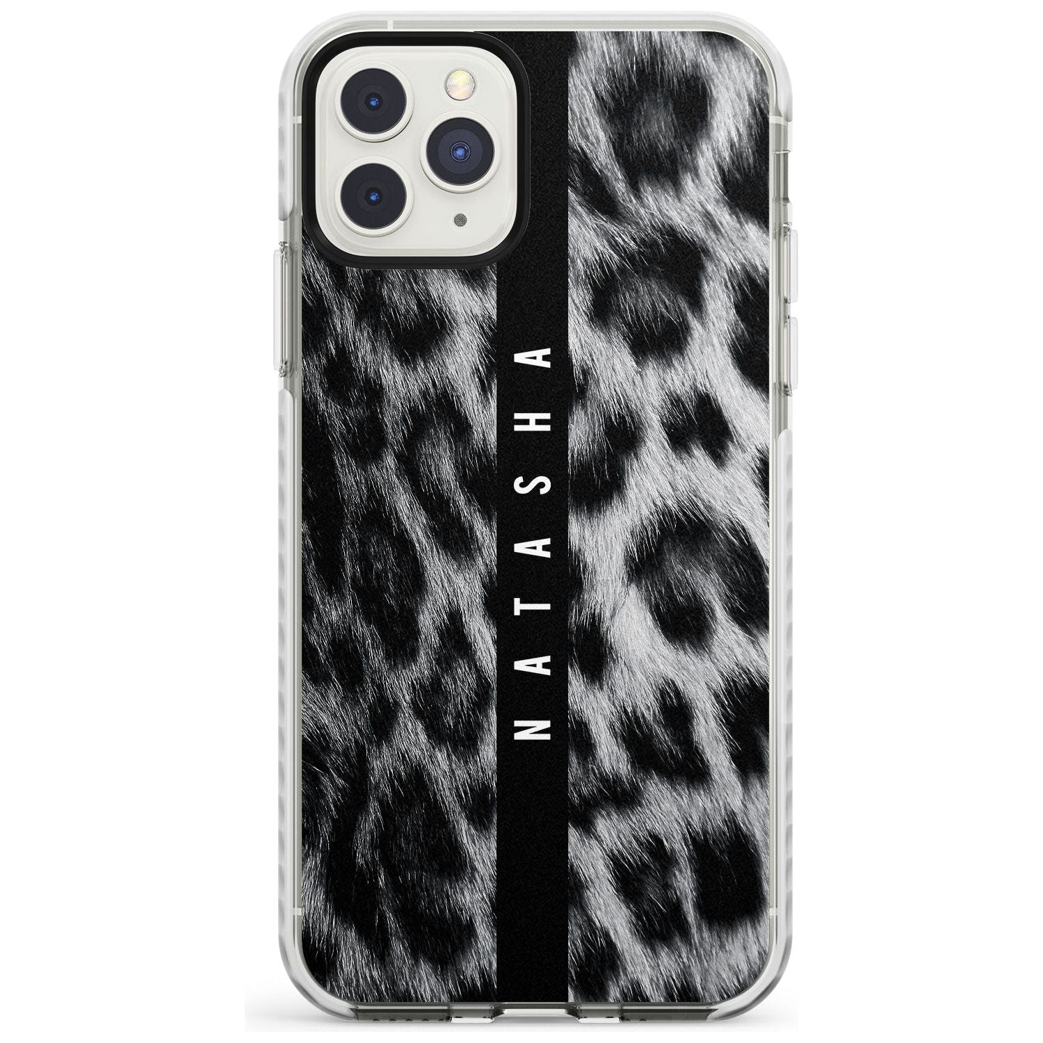 Snow Leopard Print iPhone Case  Impact Case Custom Phone Case - Case Warehouse