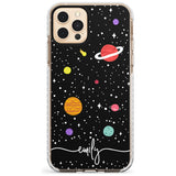 Custom Cute Cartoon Planets Slim TPU Phone Case for iPhone 11 Pro Max