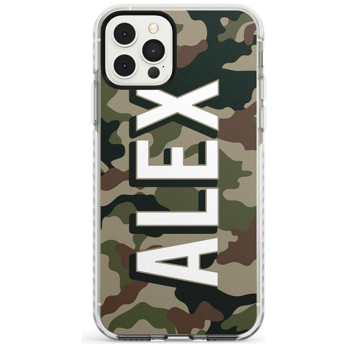 Classic Green Camo Slim TPU Phone Case for iPhone 11 Pro Max