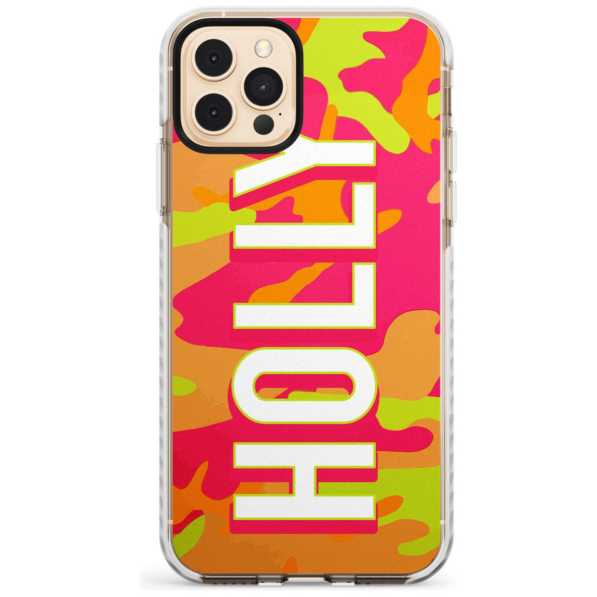 Colourful Neon Camo Slim TPU Phone Case for iPhone 11 Pro Max