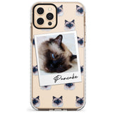 Personalised Burmese Cat Photo Impact Phone Case for iPhone 11 Pro Max