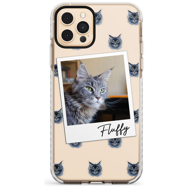 Personalised Maine Coon Photo Impact Phone Case for iPhone 11 Pro Max