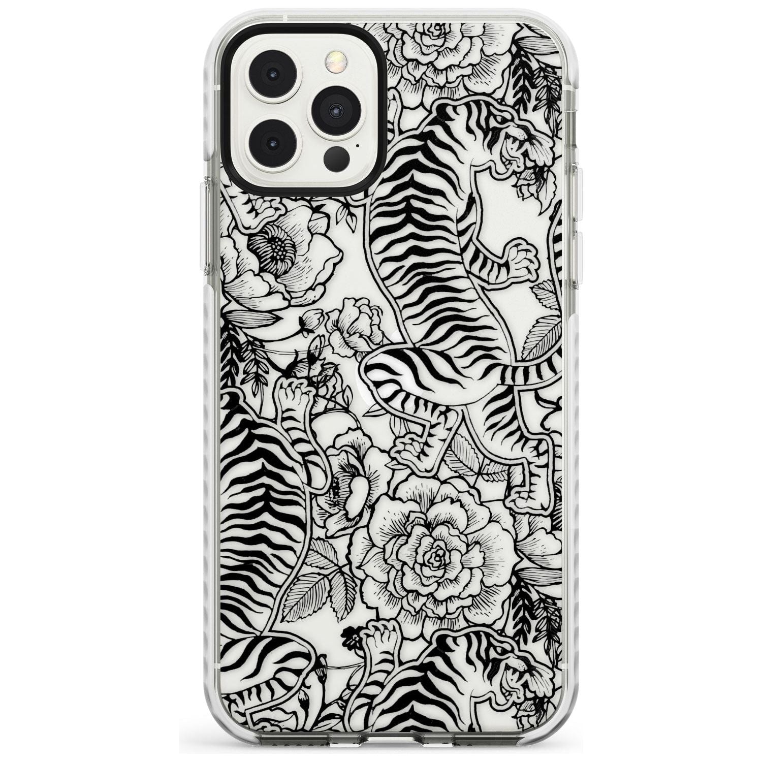 Personalised Chinese Tiger Pattern Impact Phone Case for iPhone 11 Pro Max