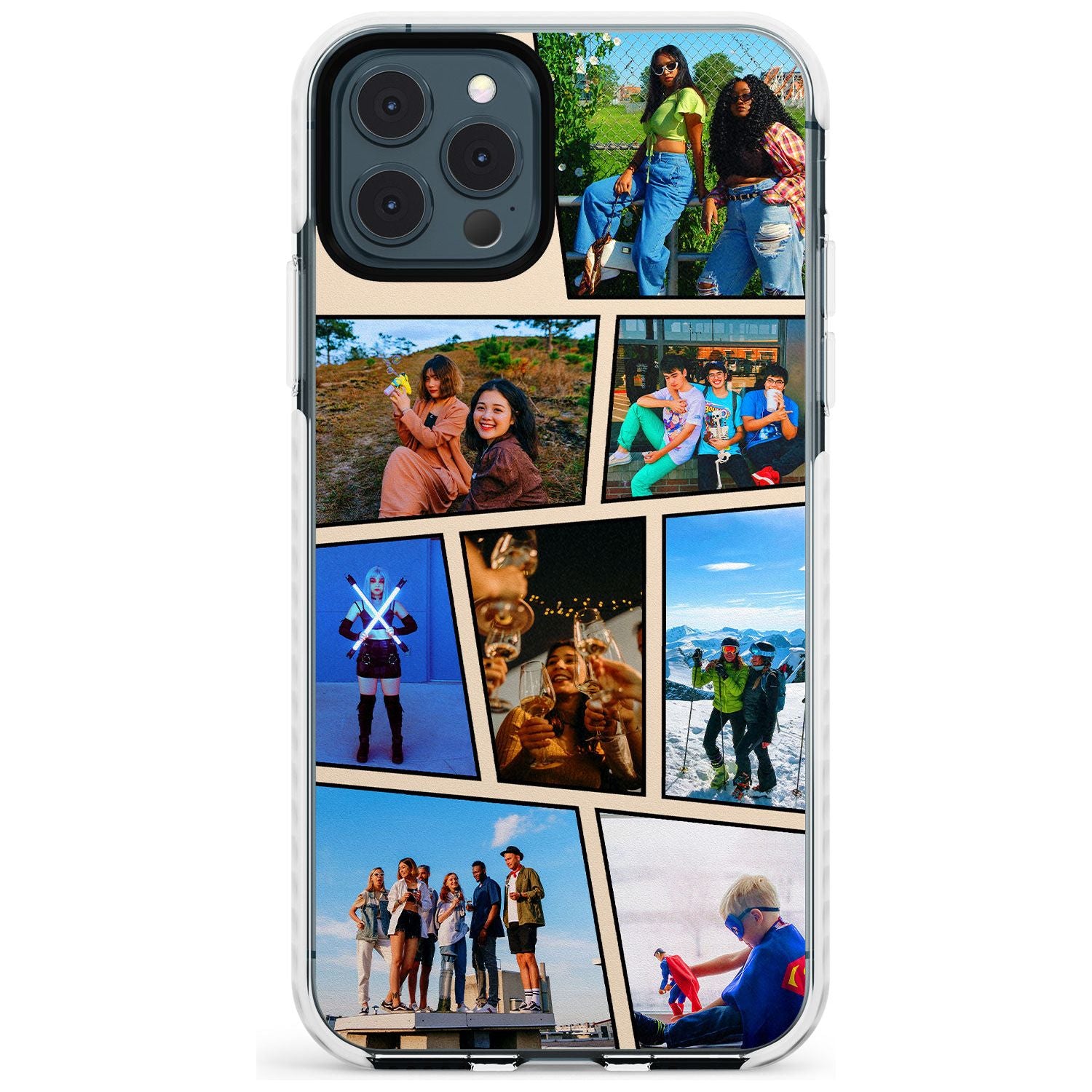 Comic Strip Photo Impact Phone Case for iPhone 11 Pro Max