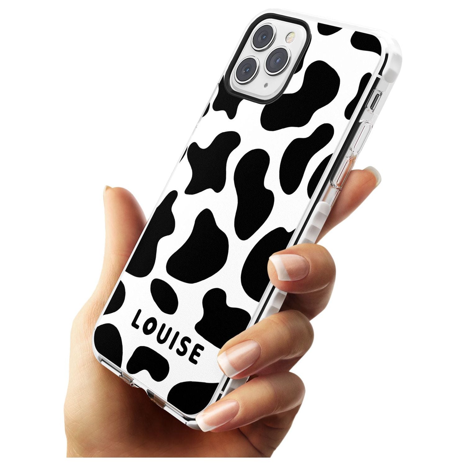 Custom Cow Print Slim TPU Phone Case for iPhone 11 Pro Max