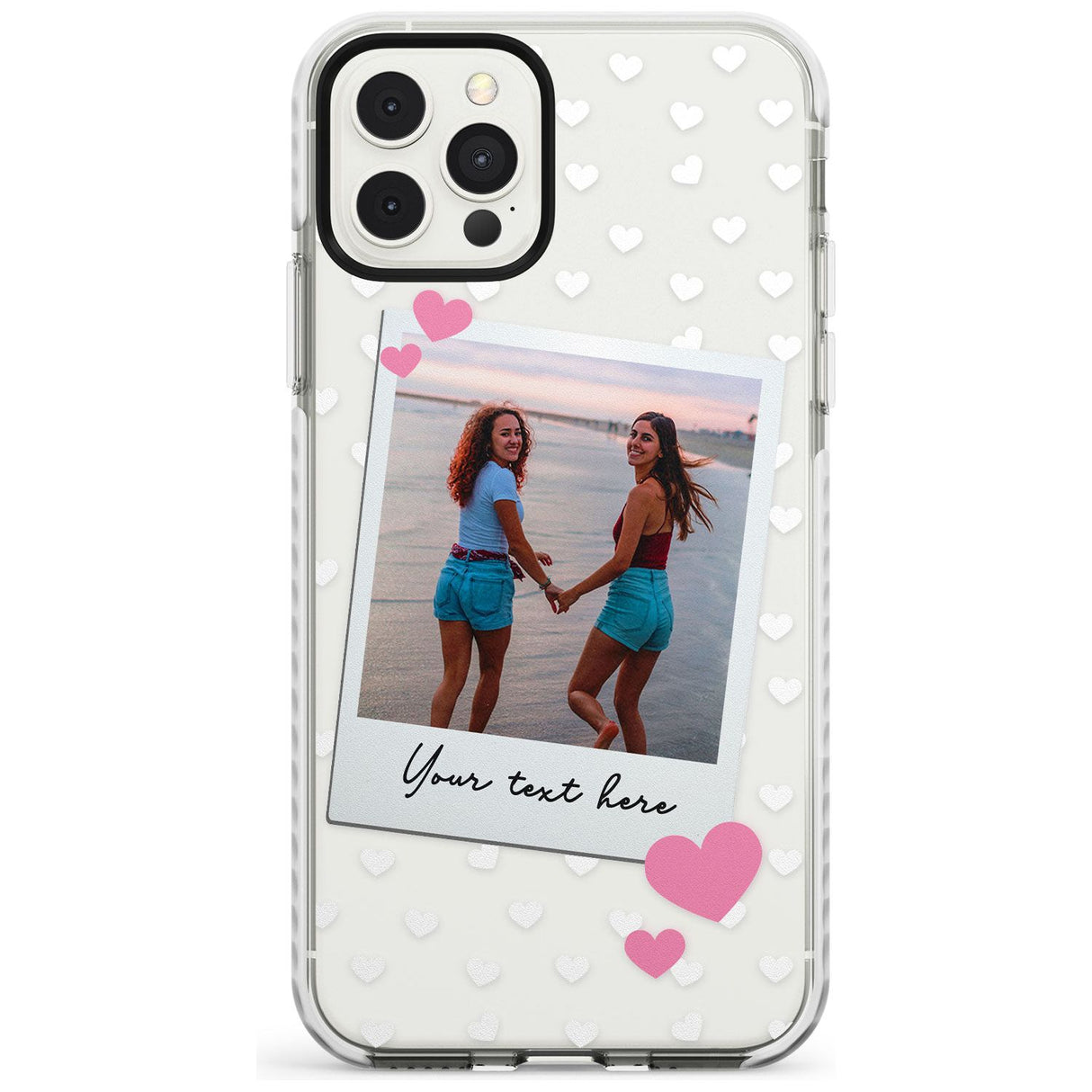 Instant Film & Hearts Slim TPU Phone Case for iPhone 11 Pro Max