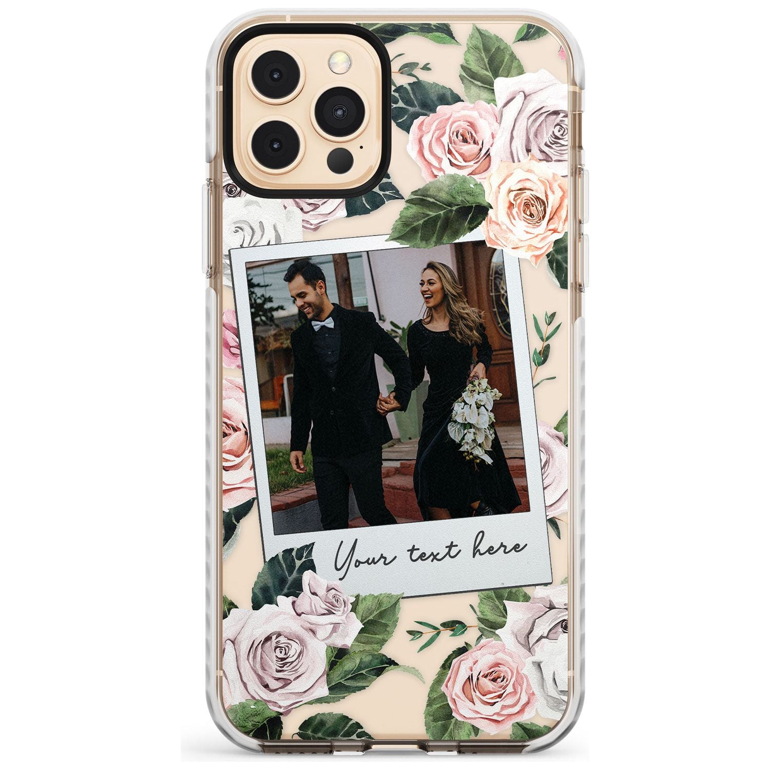 Floral Instant Film Slim TPU Phone Case for iPhone 11 Pro Max