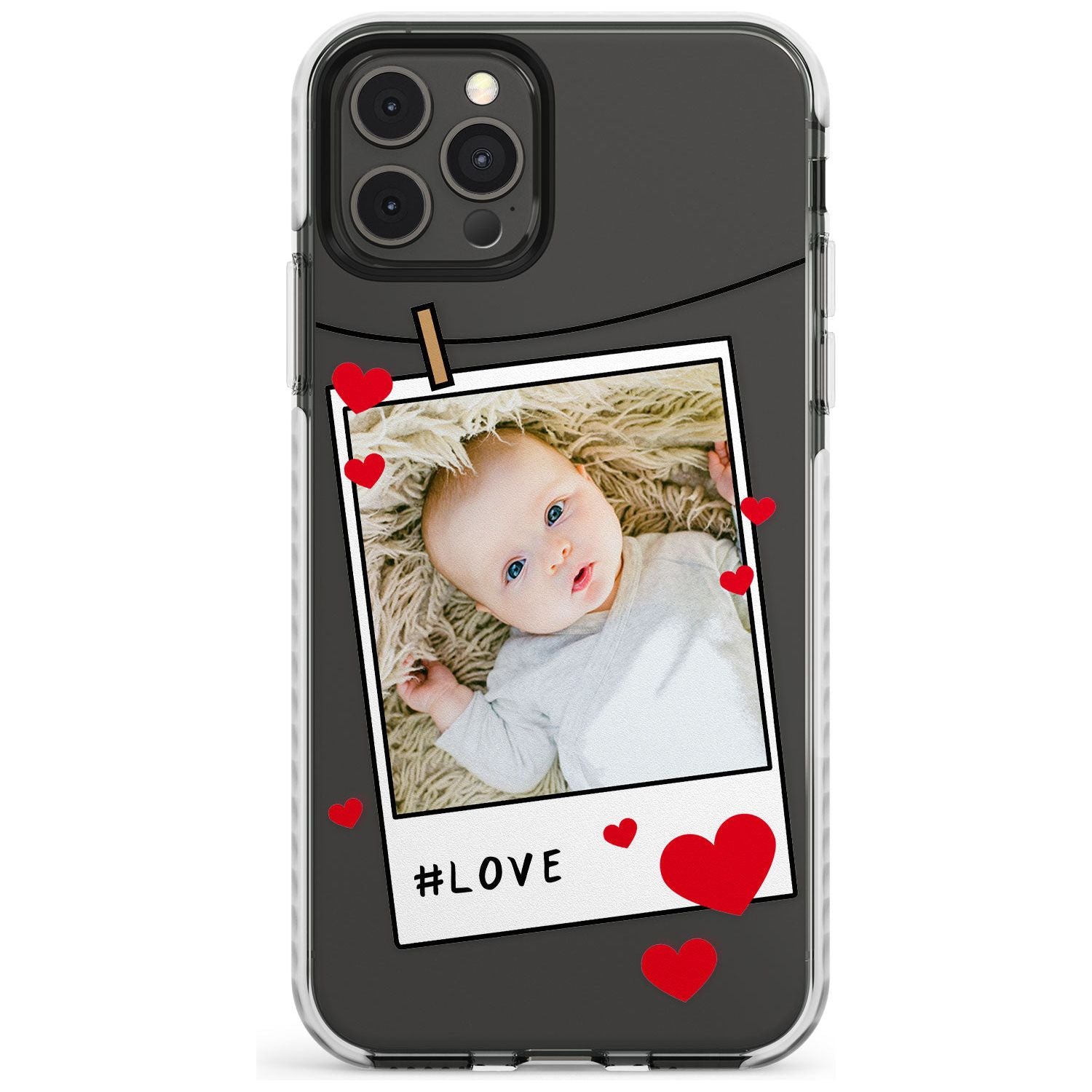 Love Instant Film Slim TPU Phone Case for iPhone 11 Pro Max